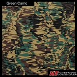 Cut Diamond Groove - Green Camo